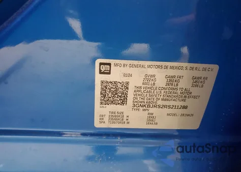 3GNKBJRS2RS211288